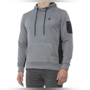 Spyder Gray and Black Hoodie